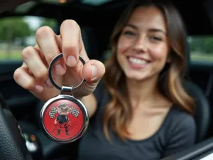 Keychain High-End Design Sturdy Finish